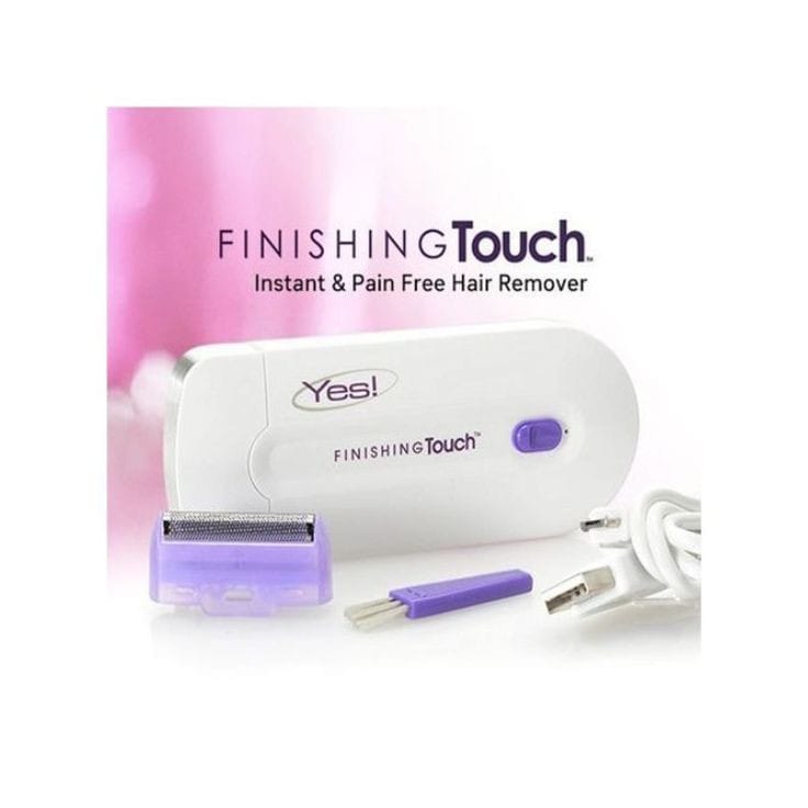 Rechargeable Finishing Touch Hair Remover Machine