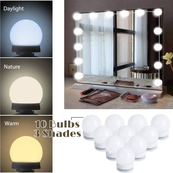 Hollwood LED Vanity Mirror Lights ( 10 Bulbs )